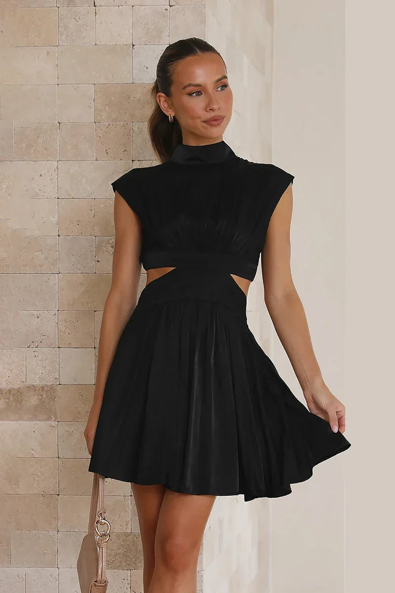 Beatrice Mini Dress - Black