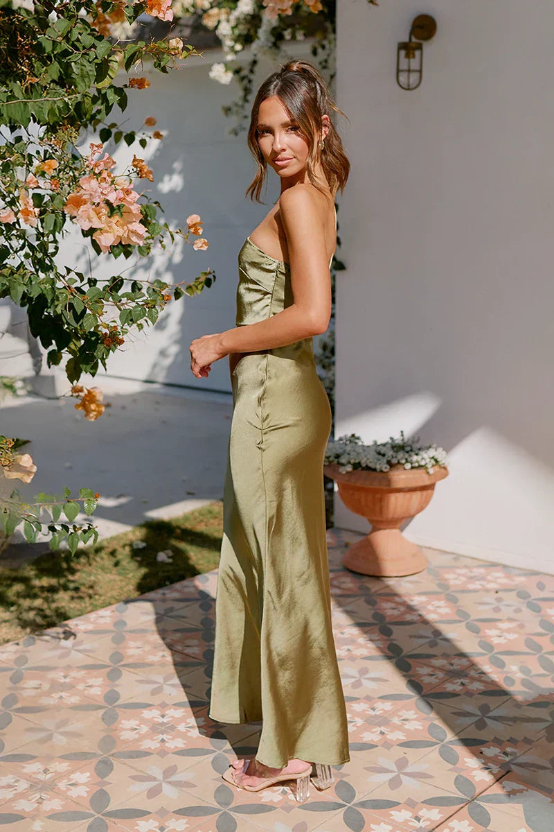 Margot Maxi Dress - Olive